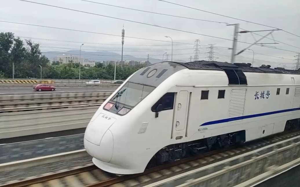 crh5a追趕長城號,誰快?