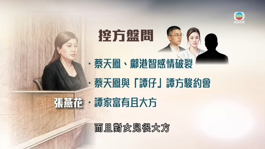 无线粤语-蔡天凤肢解案控方传召其母亲作供