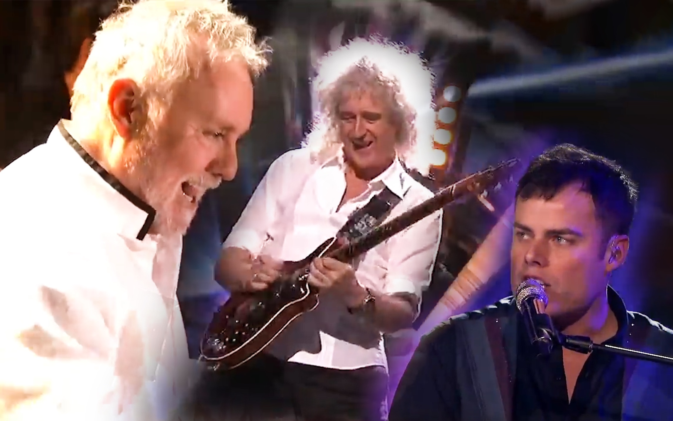 [图]【Brian May + Roger Taylor】"American Idol" —— 美国/洛杉矶 - 2012-04-26