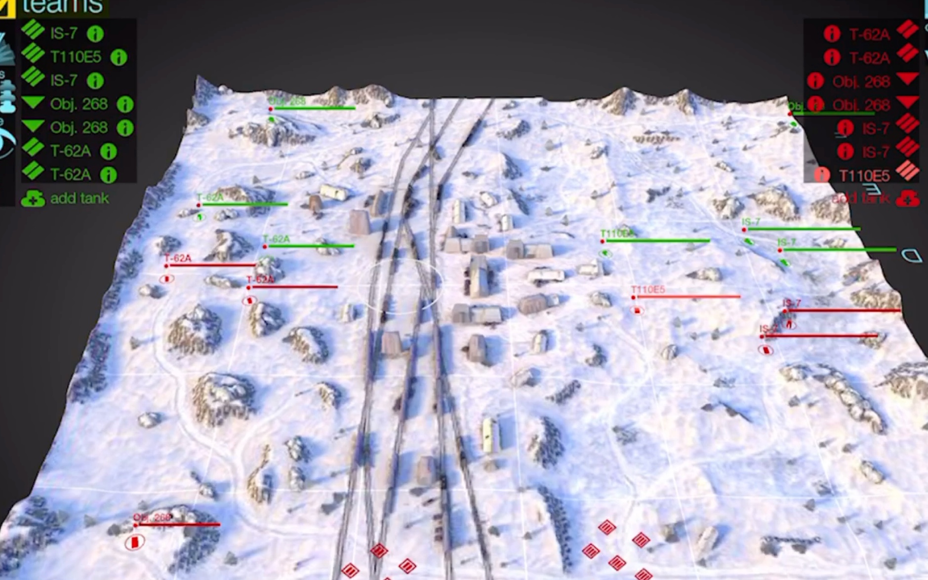 坦克世界闪击战厨子开坦克积极的小恶魔地图讲解第八期废弃轨道