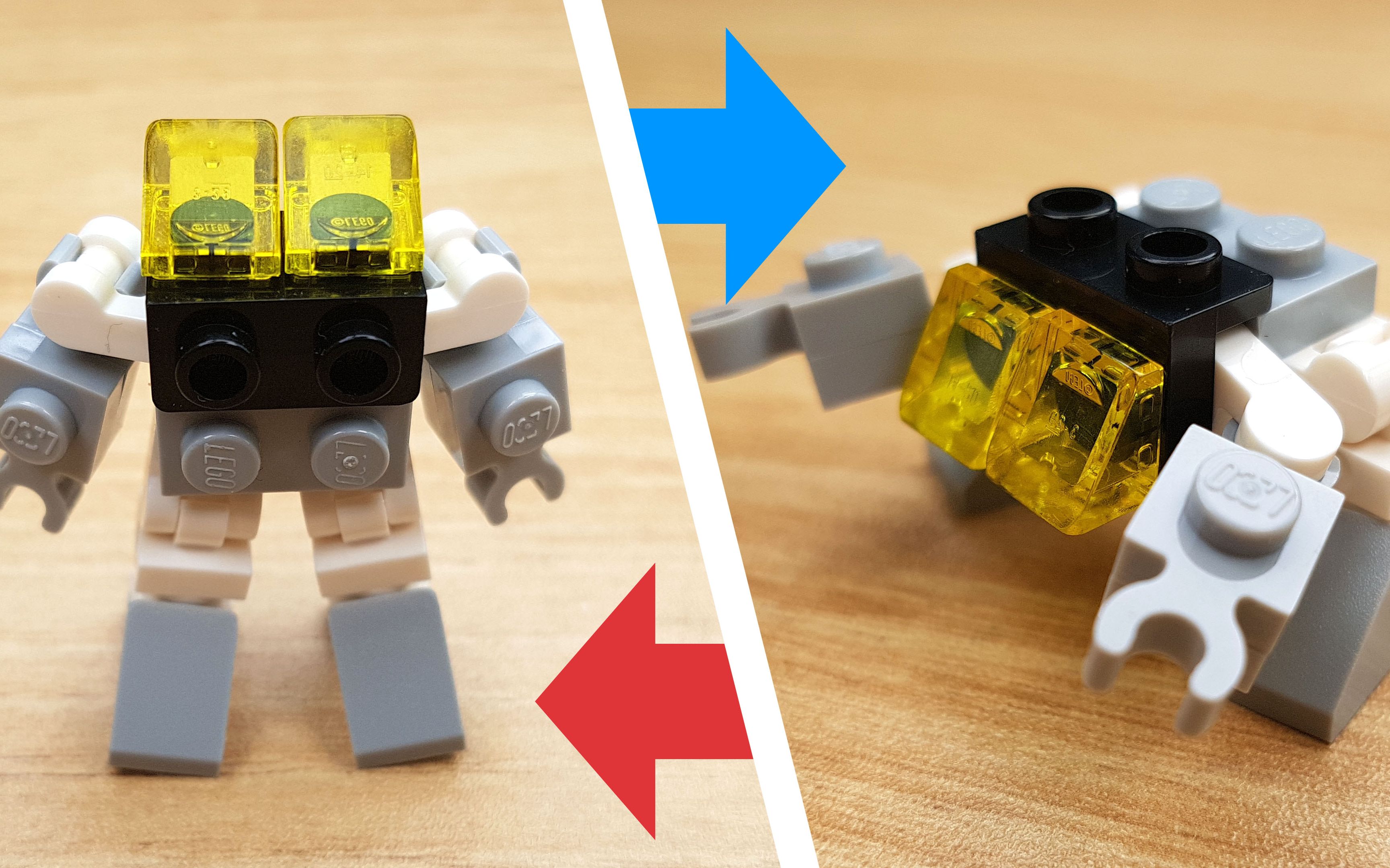 跳宅舞的螃蟹机器人!这么q的乐高变形螃蟹第一次见