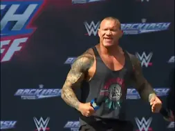 兰迪奥顿出席2024爆裂震撼赛前发布会 这人气 #WWE#兰迪奥顿#Randy Orton#世界摔角娱乐