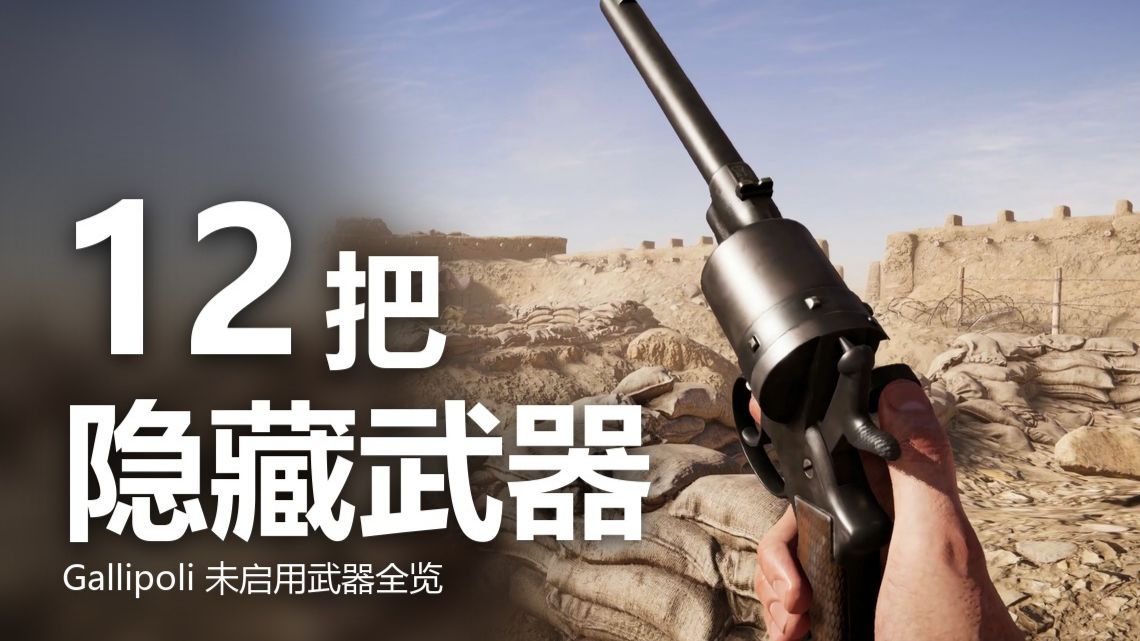 首发！加里波利12把隐藏武器演示