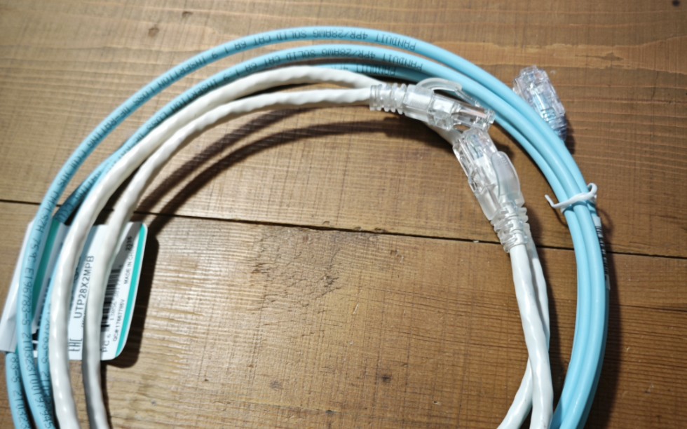 泛达 panduit成品28awg 超六类VS自制泛达NK6 24awg 跳线哔哩哔哩bilibili