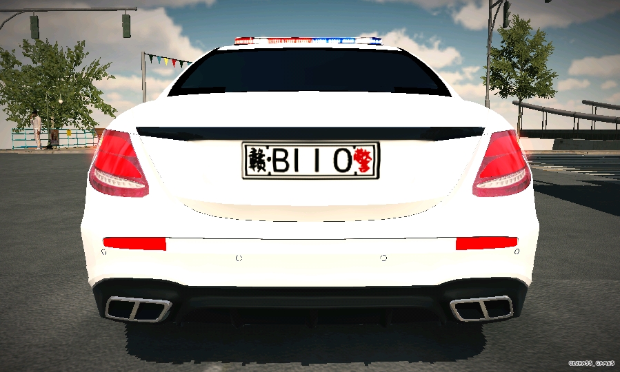 【car parking】china police car展示