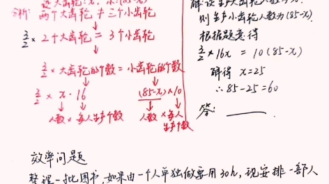 [图]七年级数学：一元一次方程与实际问题1