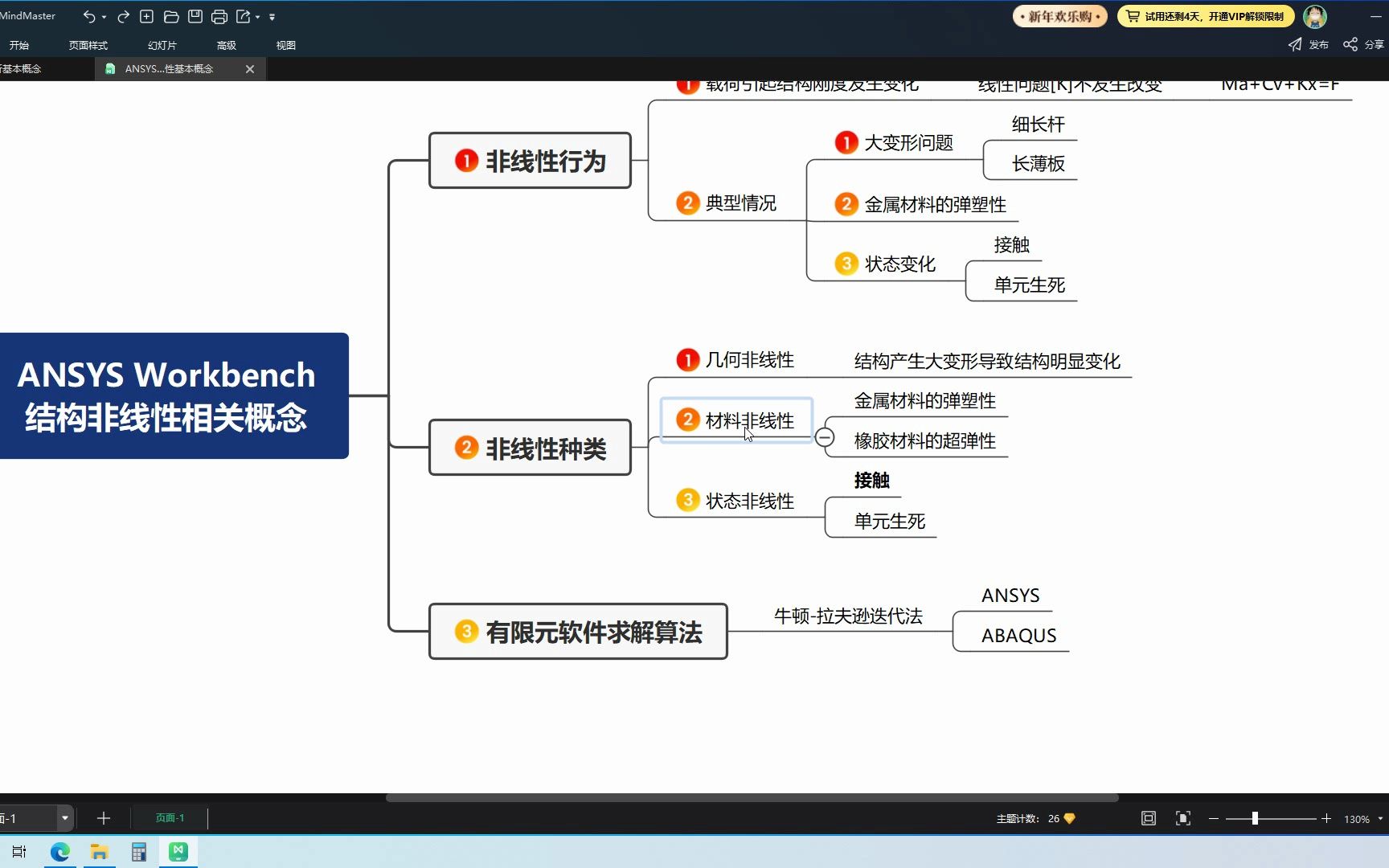 5.1ANSYS Workbench结构非线性分析概述哔哩哔哩bilibili