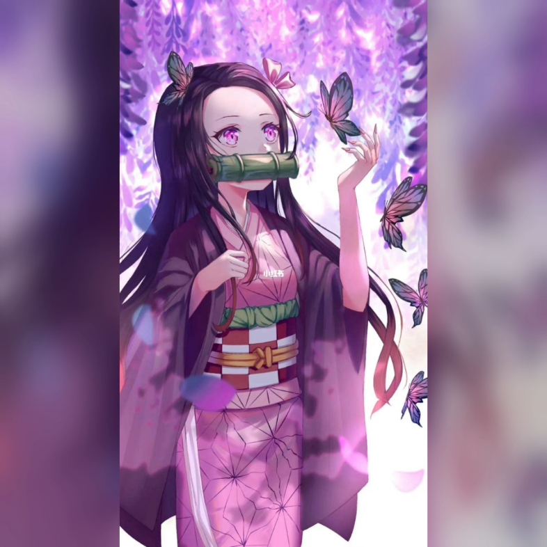 鬼灭之刃的女主角.称豆子