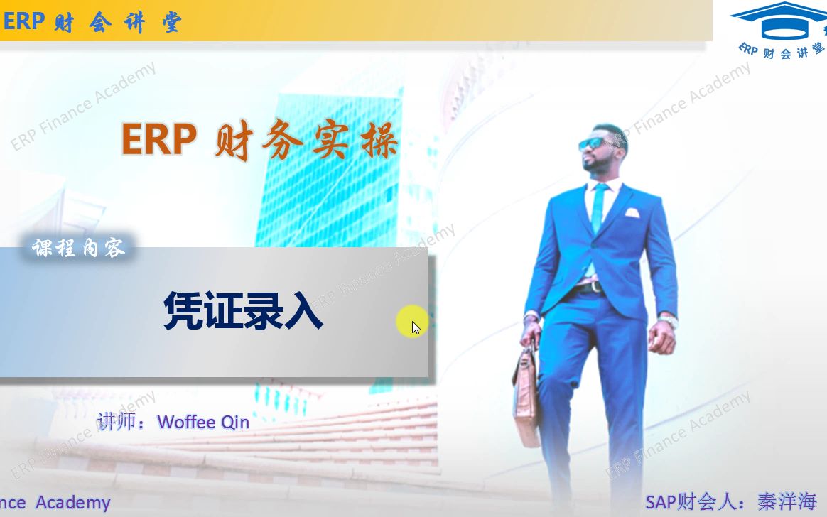 SAP财务实操 之 录入记账凭证哔哩哔哩bilibili
