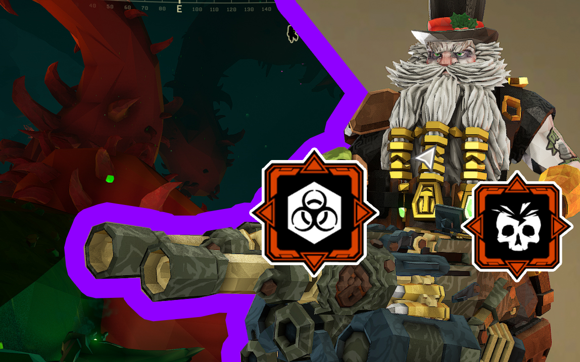 u34枪手毒机炮build生存报告半个讲解视频有解说深岩银河毒素载荷巨像