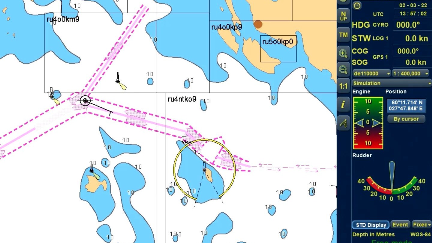 transas ecdis 训练版电子海图安装及介面介绍教学