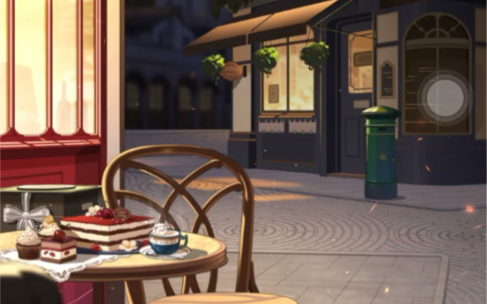 【jasmine】《未定事件簿》左律生日场景布置完成版 会掉金片真的太美