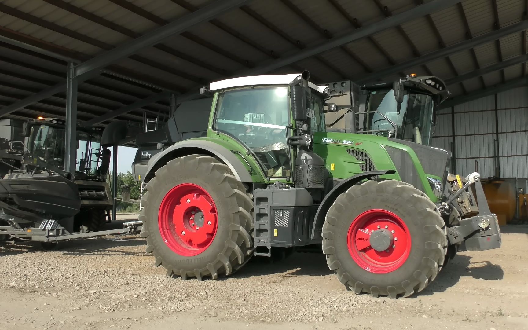 德国芬特数一数二的小麦收割机