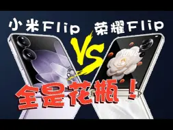 Скачать видео: 小米Flip VS 荣耀Flip，现在的小折叠，全是花瓶！