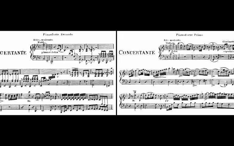 [图]杜舍克《降B大调双钢琴协奏曲》Op.63 Jan Ladislav Dusík - Concerto for 2 Pianos (c. 1807)