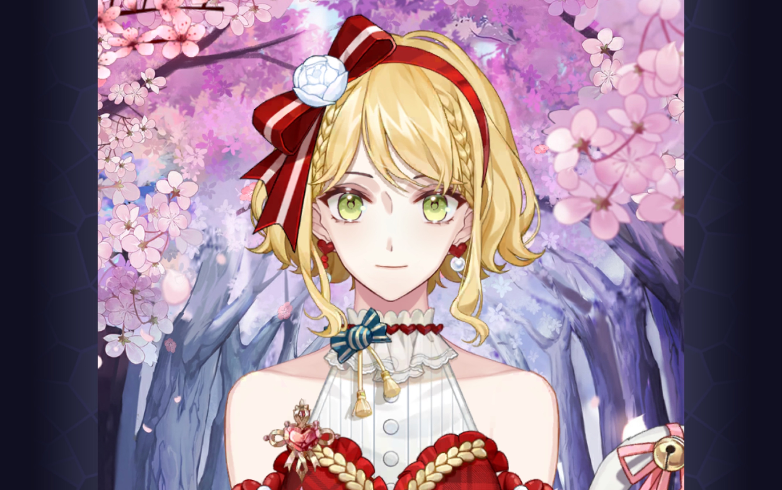 [少女的王座]公主 情人節服装 樱花路上