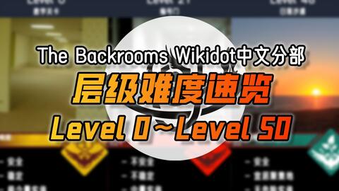 后室Backrooms」所有负层_哔哩哔哩_bilibili