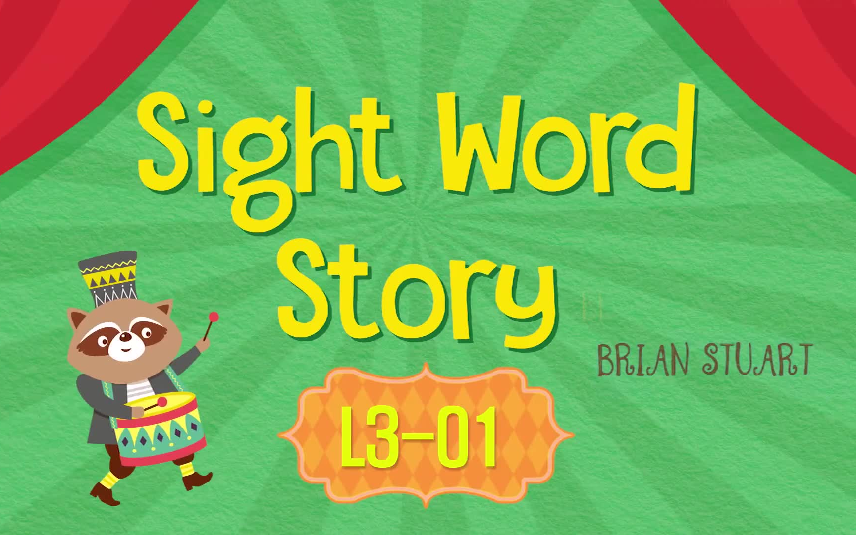 [图]常用单词故事Sight Word Story(Brian Stuart老师) Level 3