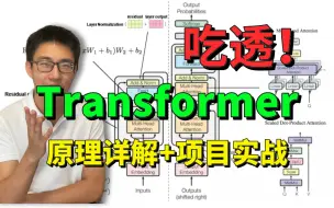 Download Video: 【Transformer全套课程】3小时吃透！迪哥精讲Swin、DETR、VIT、BERT四大Transformer核心模型，原理详解+项目实战，入门到精通！