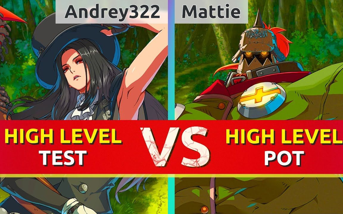 【GGST】Andrey322(TE) vs Mattie(PO)天顶高分对局电子竞技热门视频