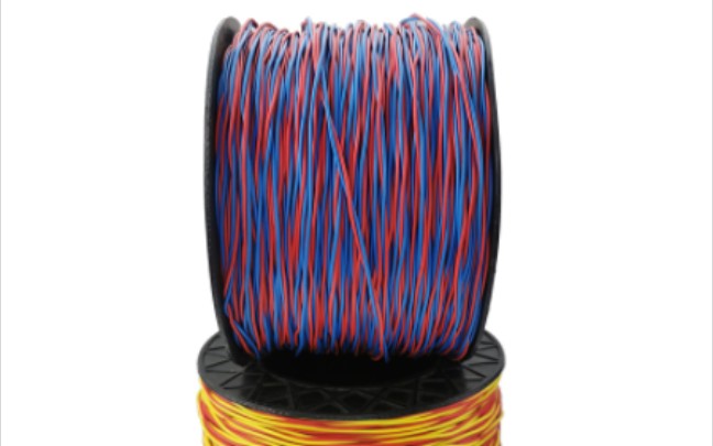 5/0.6双股铜芯放炮线 矿用起爆线 爆破子线 起爆器材引爆线