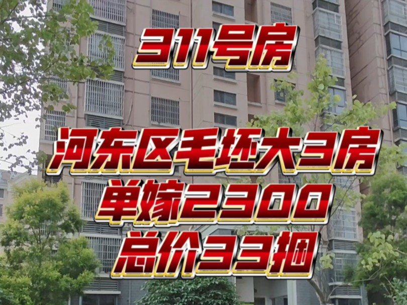 钦州河东区毛坯大3房单嫁2300总价33捆#钦州#钦州房产#钦州二手房#钦州热门哔哩哔哩bilibili