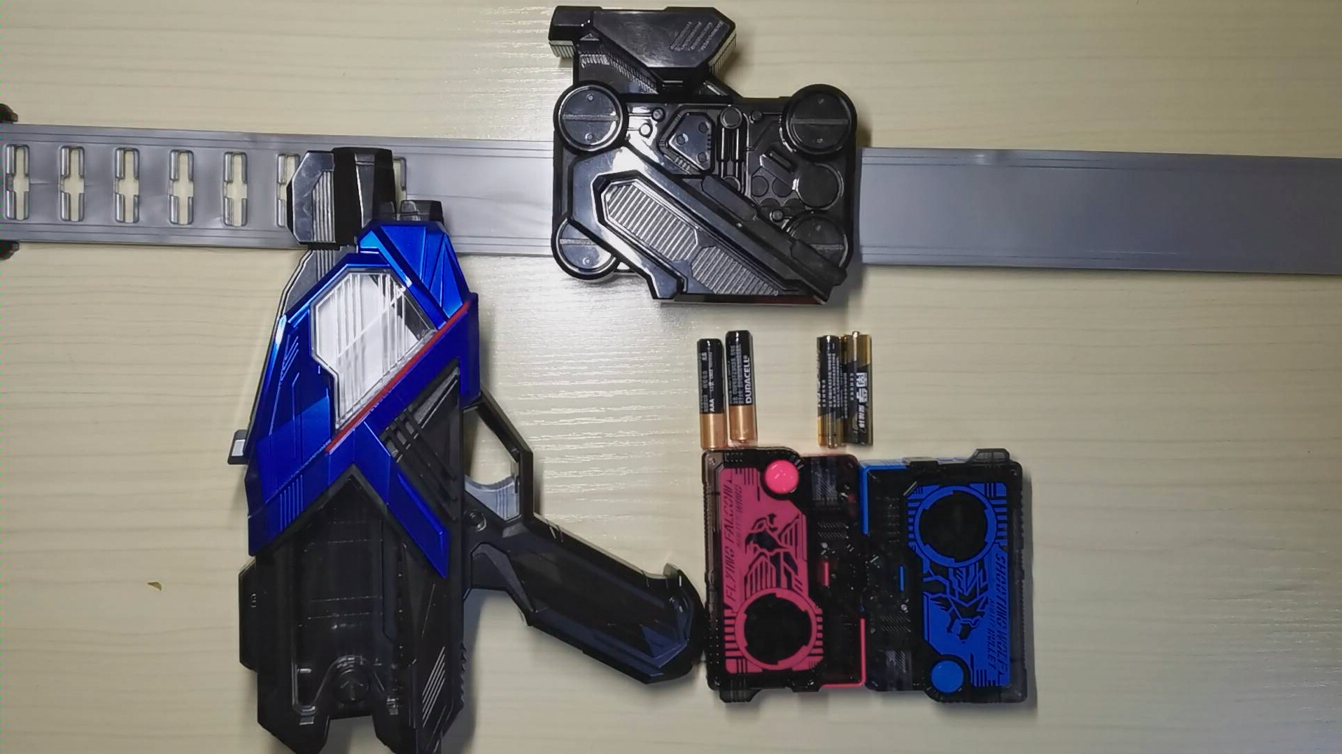 【三体】假面骑士01二骑腰带试玩