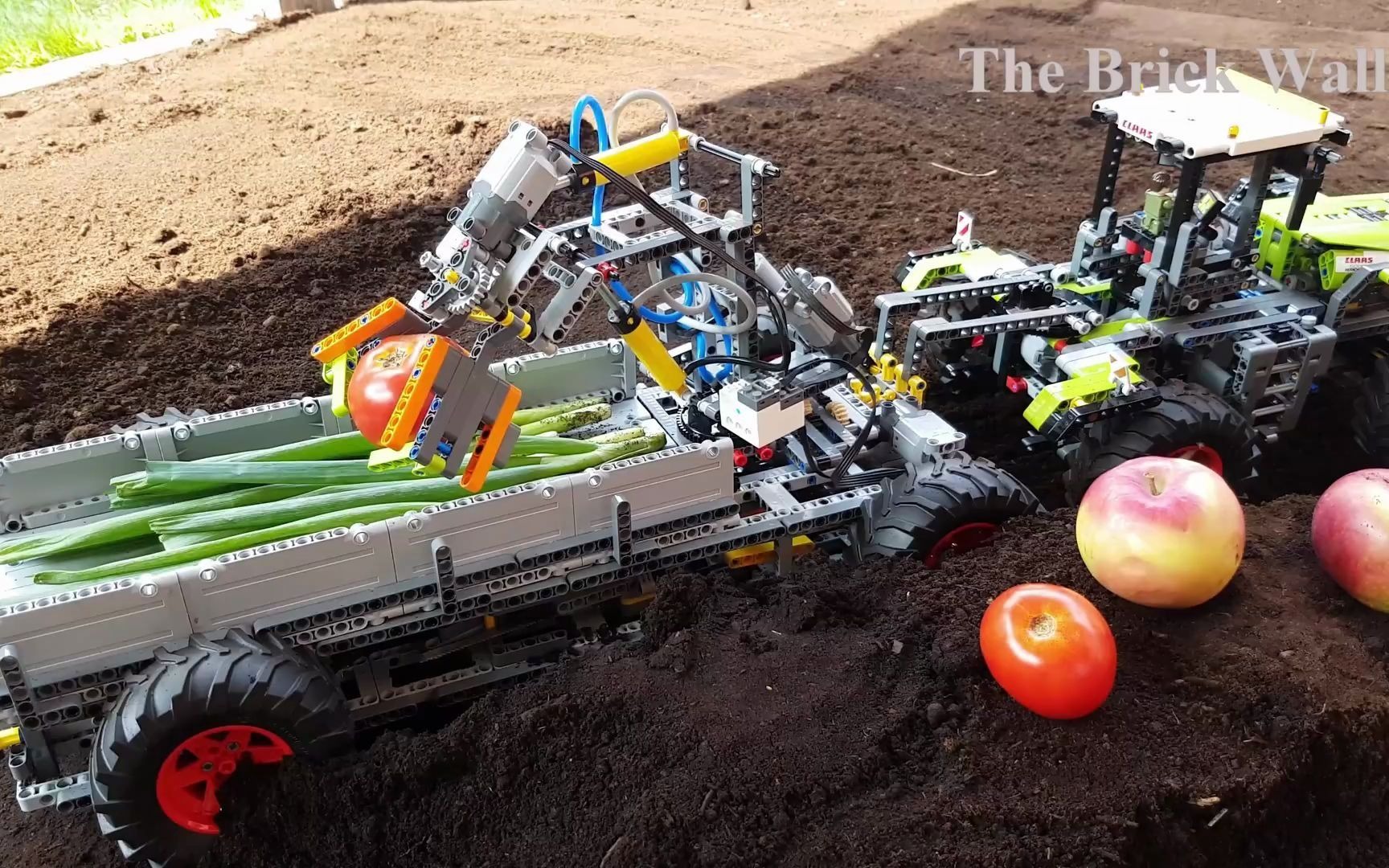 lego乐高42054xerion 5000 trac vc农业收割机
