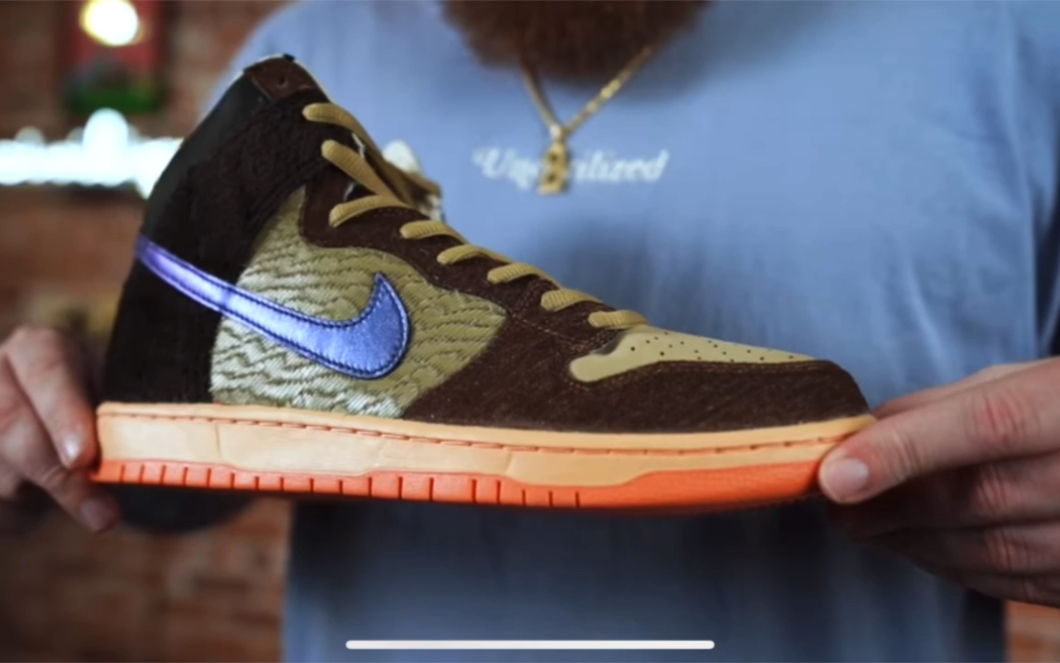 dunk sb turdunken 烤鸭配色开箱_哔哩哔哩_bilibili
