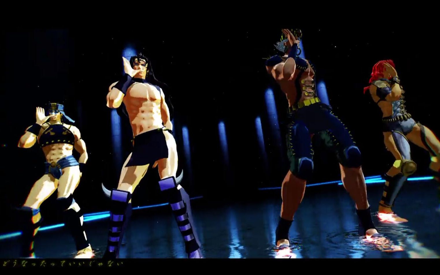 【MMD】柱之男的Get Up＆Move！！（舞台&镜头配布）【JOJO】_哔哩哔哩_bilibili