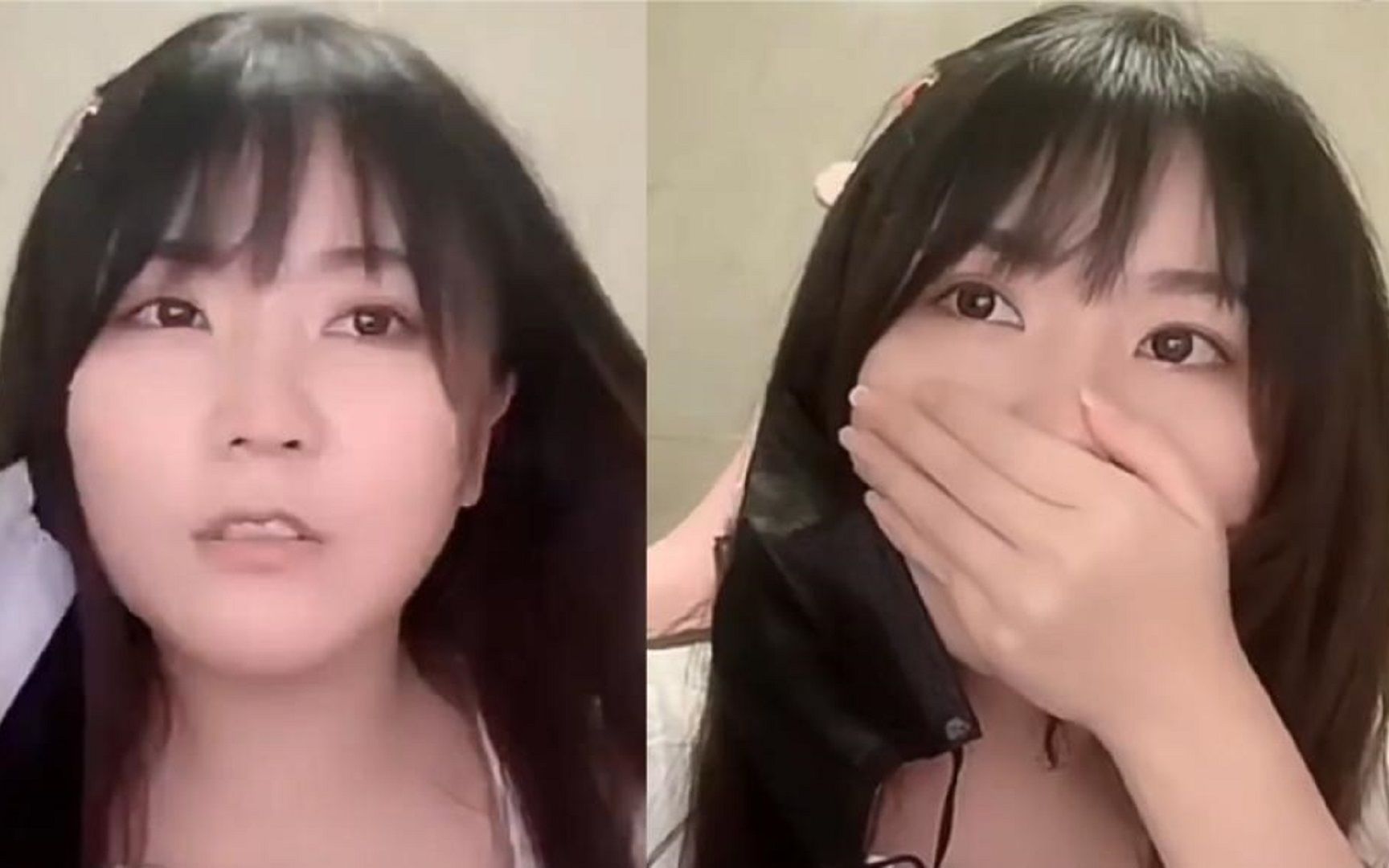 网红小团团直播翻车,口罩意外掉落漏出真面目,网友直呼爷青结