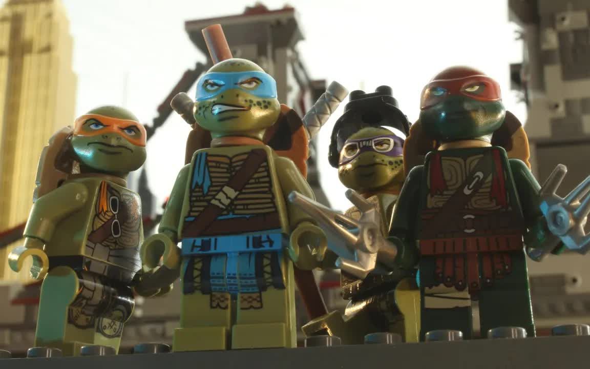 乐高忍者神龟定格动画
