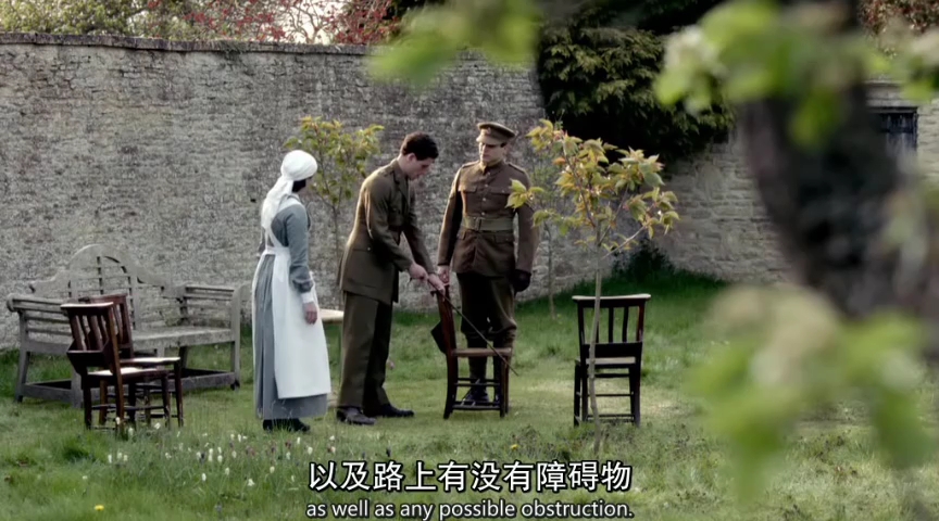 [图]【DT or Downton.s2】2-5缺爱的失明军官因不想离开内心温暖的看护人员而自杀，托马斯得知后痛苦落泪