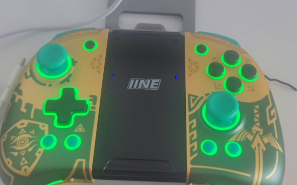 switch 良值分体式精英手柄三代 王国之泪版 十字键一点都不硬.喜