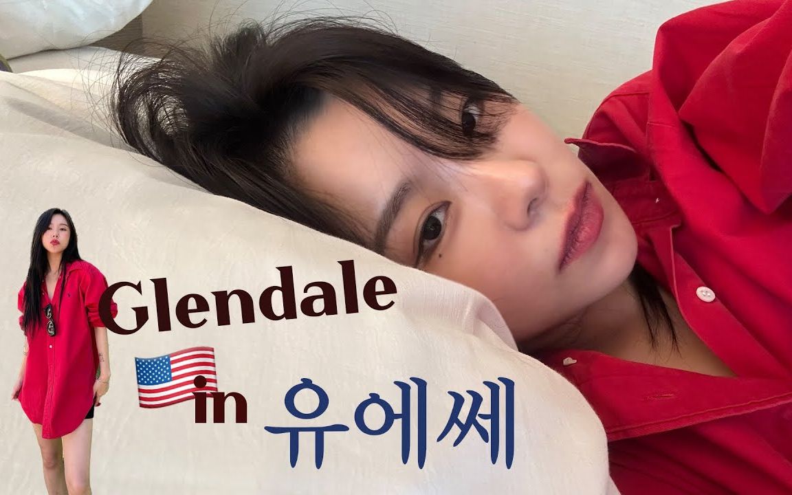 [中字]Wheein丨Vlog 丁辉人去美国啦 格伦代尔篇 230629哔哩哔哩bilibili