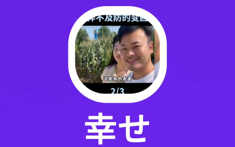 幸せ:幸福哔哩哔哩bilibili