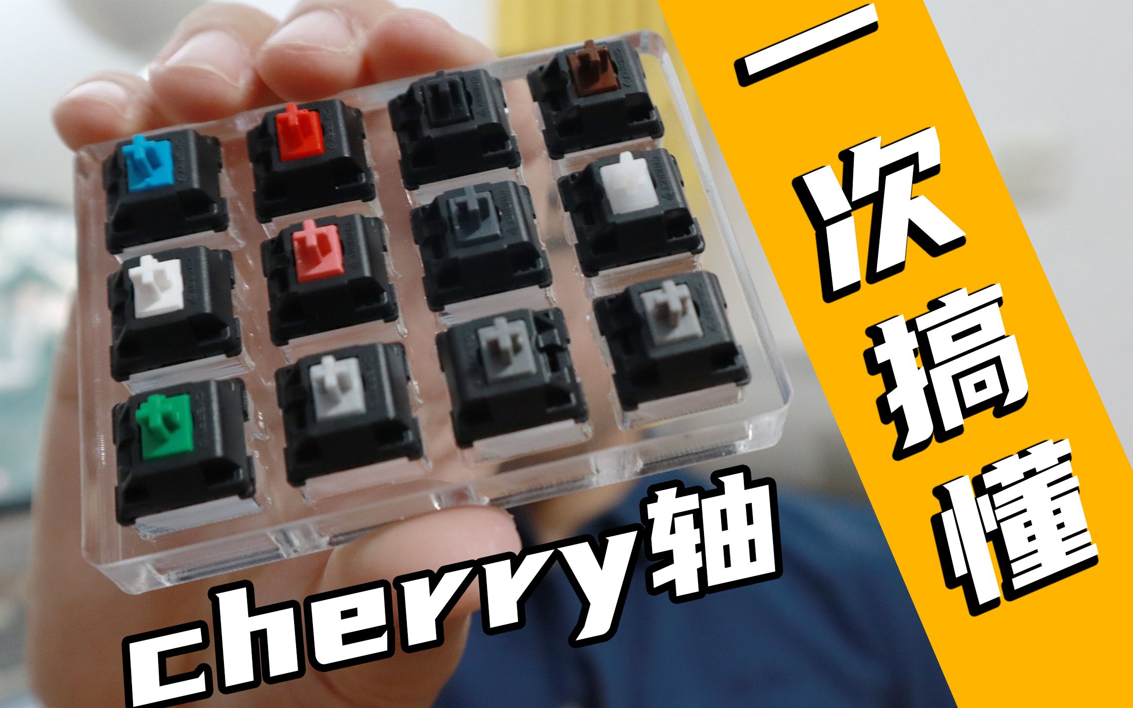 [图]一次搞懂机械键盘【cherry篇】