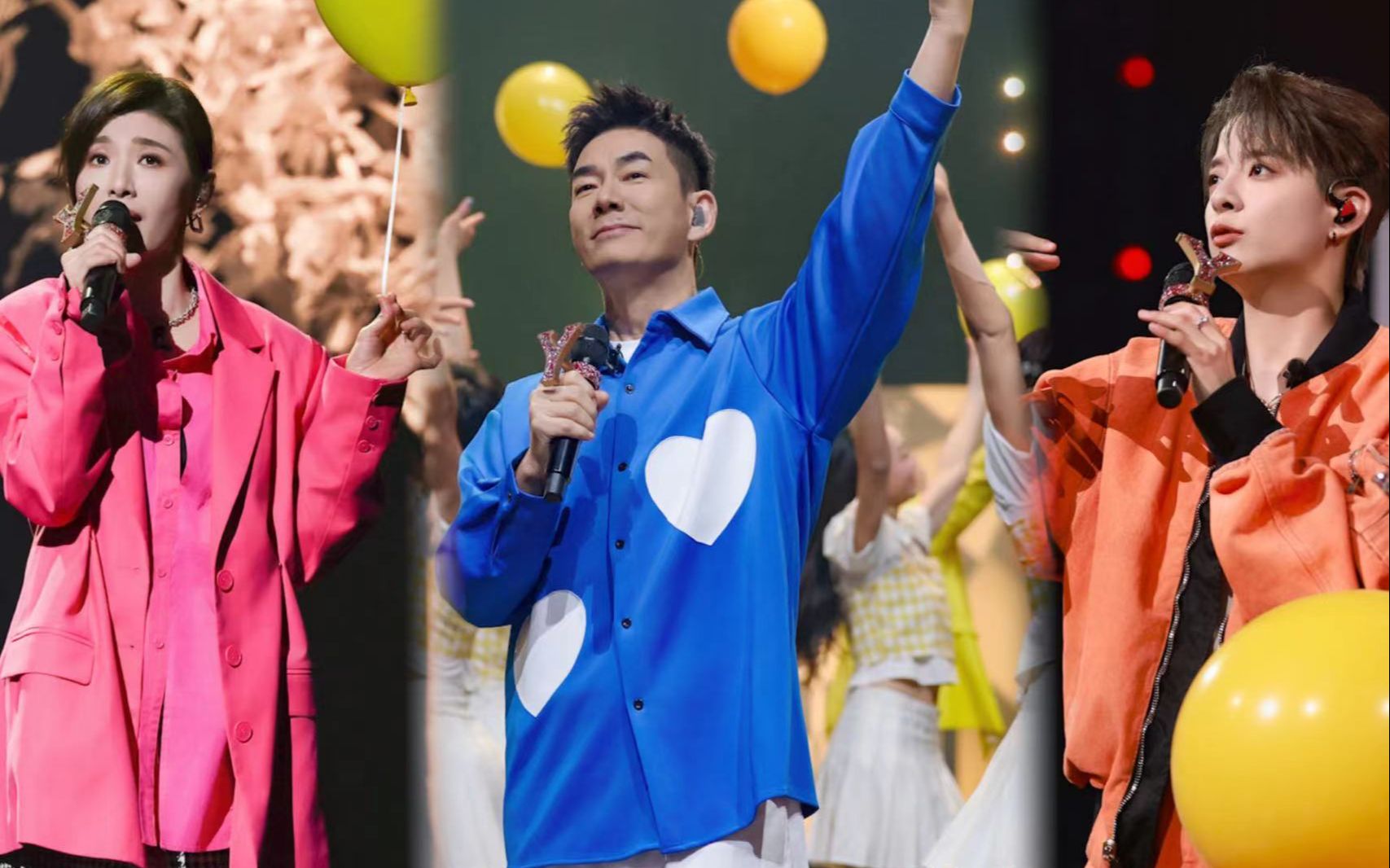 任贤齐 苏慧伦 amber《lemon tree》满屏的快乐气泡