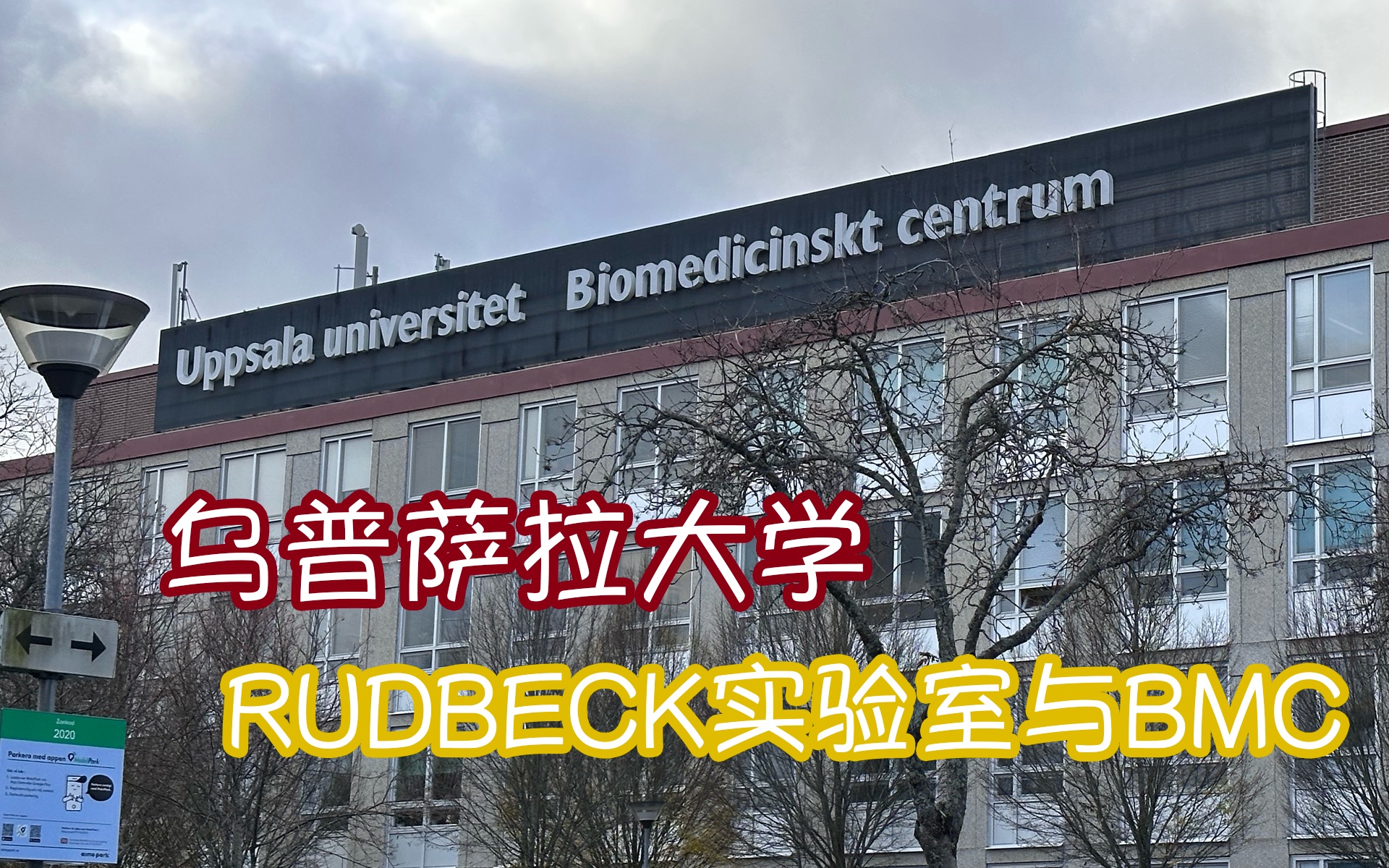 乌普萨拉大学 | 校区介绍之Rudbeck实验室和BMC(Biomedical Center)哔哩哔哩bilibili