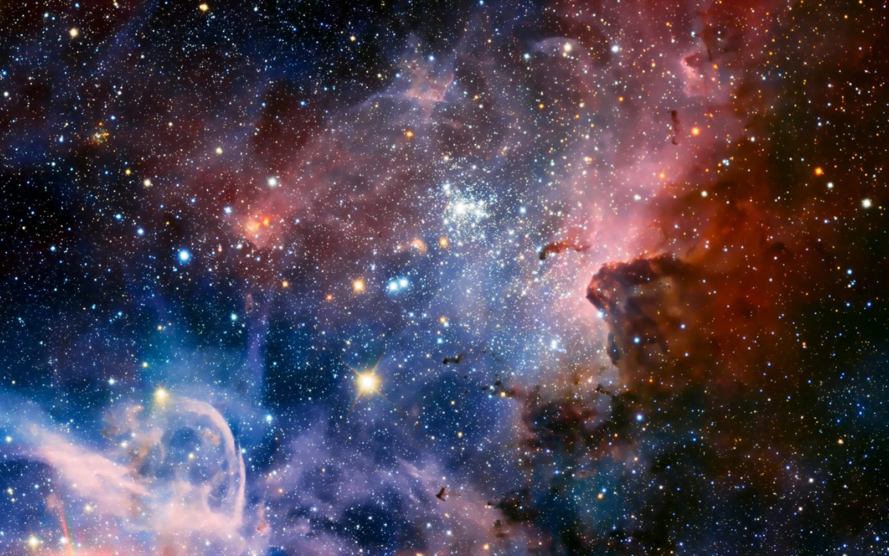 人类的意义应该是探索或更远的探索(哈勃望远镜拍摄的星空照片)