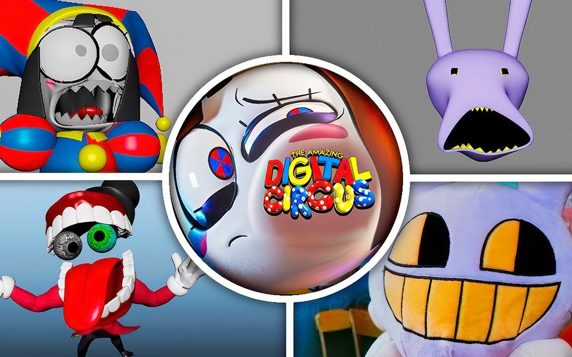 the amazing digital circus pilot all bosses no damage 60 fps