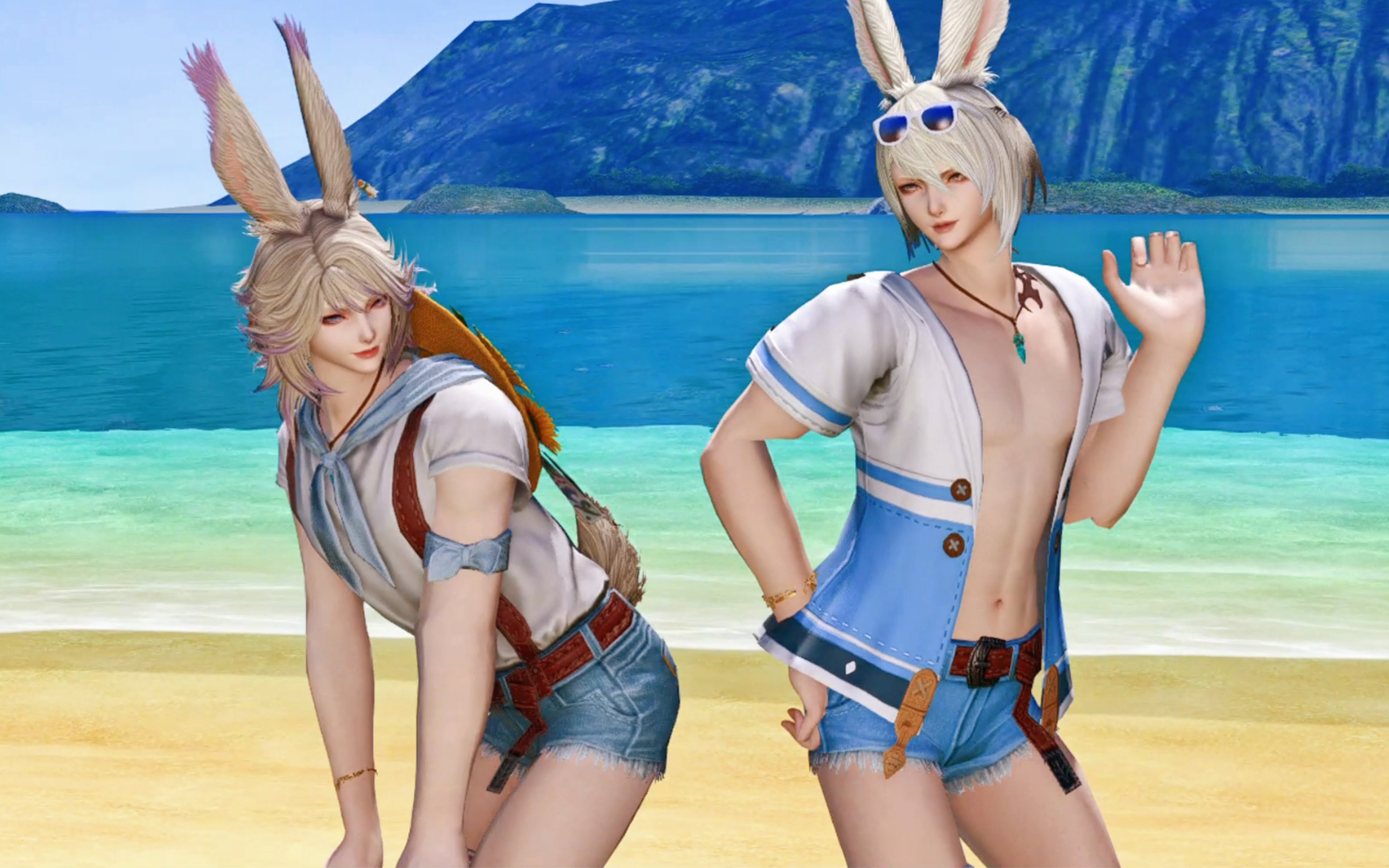 【ff14/mod】兔男的shake it off!