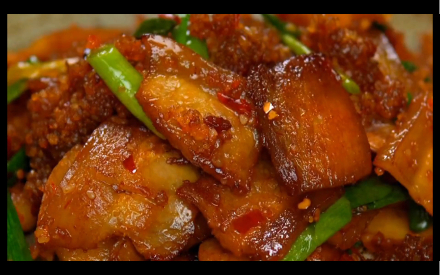 来一盘这样的渣海椒回锅肉,胃口瞬间就有了