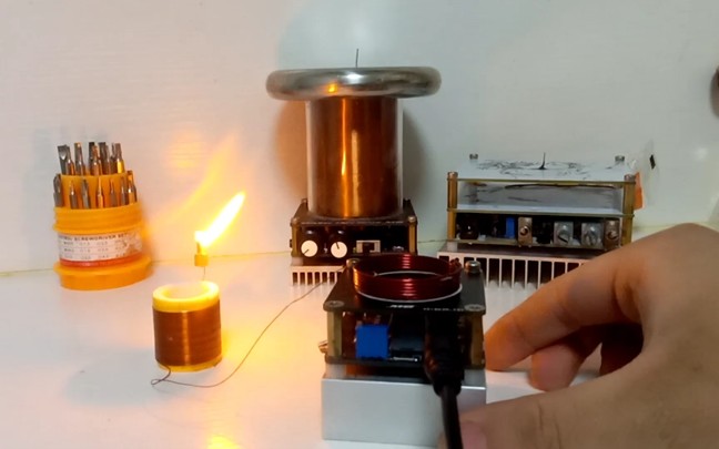 15mhz高频特斯拉线圈hfsstc展示