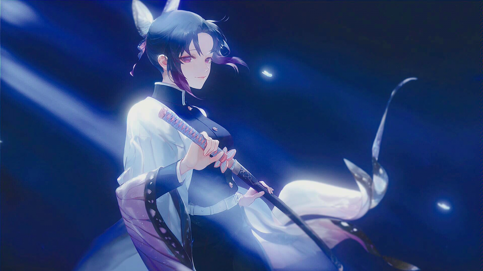 蝶忍的动态壁纸