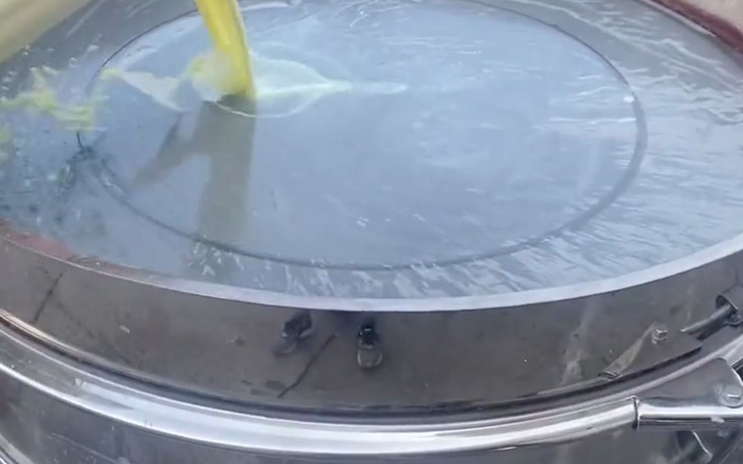 阿瑞尔旋振筛过滤豆浆,每小时2吨处理量