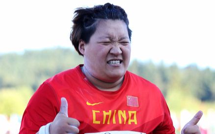 【帅得合不拢腿的田径队之女子铅球】2014 IAAF 青少年锦标赛郭甜茜哔哩哔哩bilibili