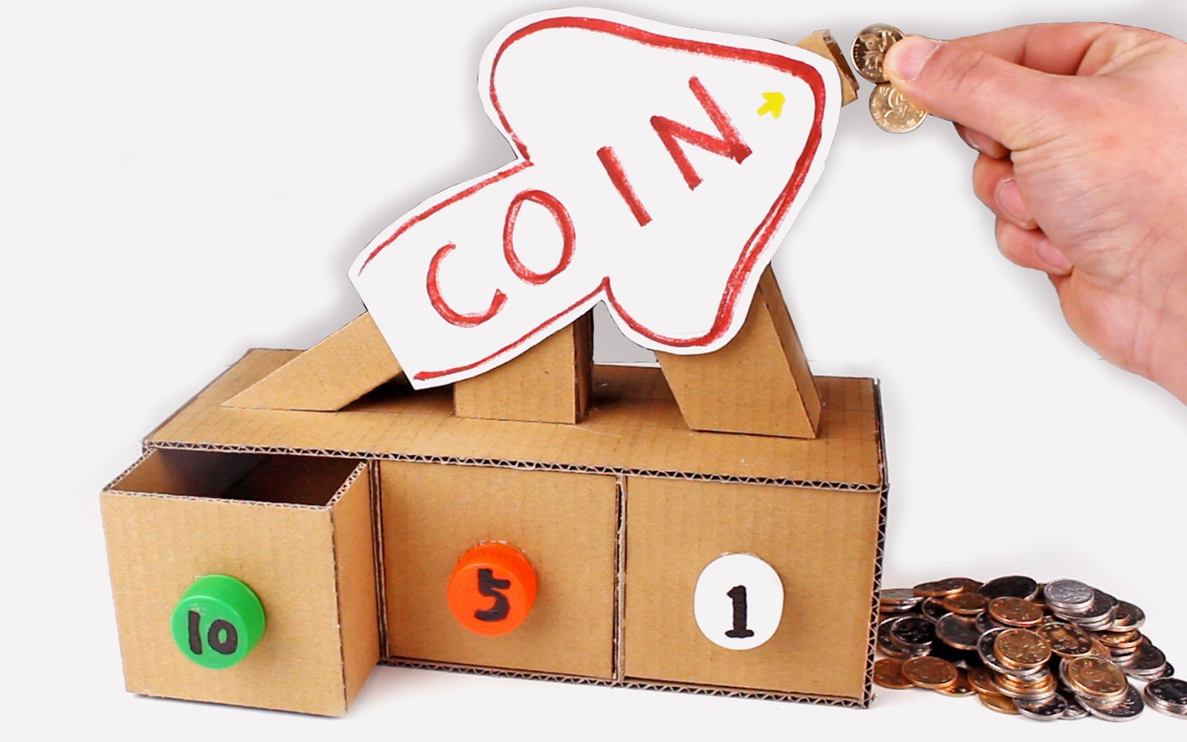 【手工制作】非常有趣的硬币分类器