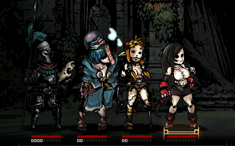 暗黑地牢多职业mod少女们的一天