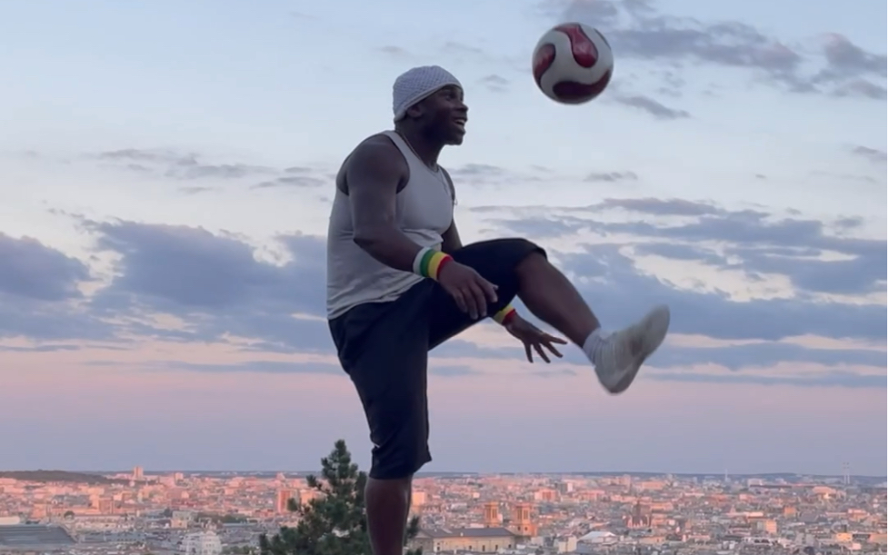 (库存)法国街头花式足球